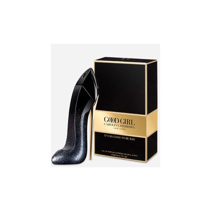 CH Good Girl Supreme EDP 80ml (Black Glitter Heel)