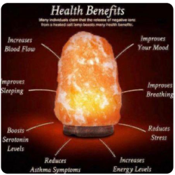 NATURAL HIMALAYAN ROCK SALT LAMP