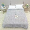 Luxury Leaf Embossed Throw / Blanket - Queen Size