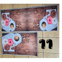 2 Piece 3D Printed Kitchen Mat Set