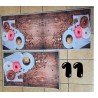 2 Piece 3D Printed Kitchen Mat Set