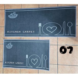 2 Piece 3D Printed Kitchen Mat Set