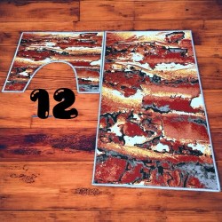 3D Printed 2 Piece Toilet Mat Set