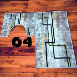 3D Printed 2 Piece Toilet Mat Set