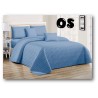 ELEGANT SIMPLE QUEEN 5 PIECE BEDSPREAD SET