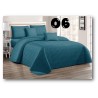 ELEGANT SIMPLE QUEEN 5 PIECE BEDSPREAD SET