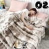 Queen Size Patchy Fleece Blanket