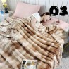 Queen Size Patchy Fleece Blanket