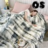Queen Size Patchy Fleece Blanket