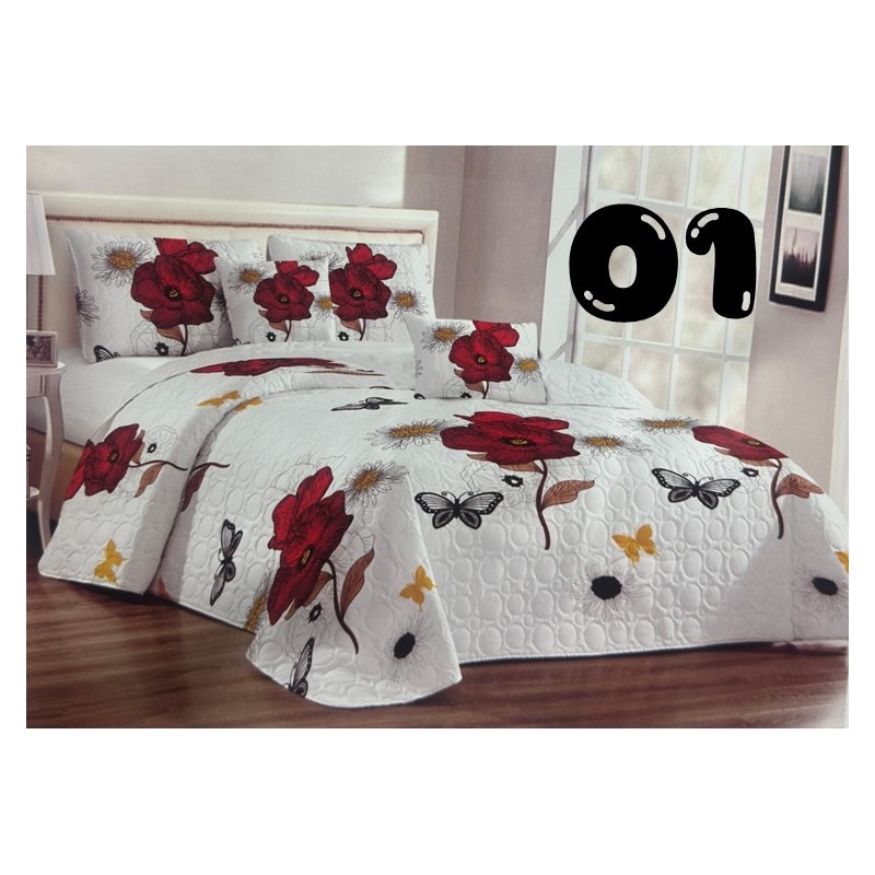 Panda/ZM Queen Size Quilt Set