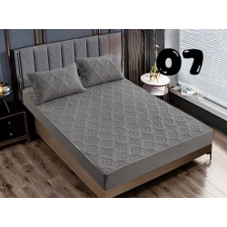 Mokka Style Fitted Sheet Set, Queen/King