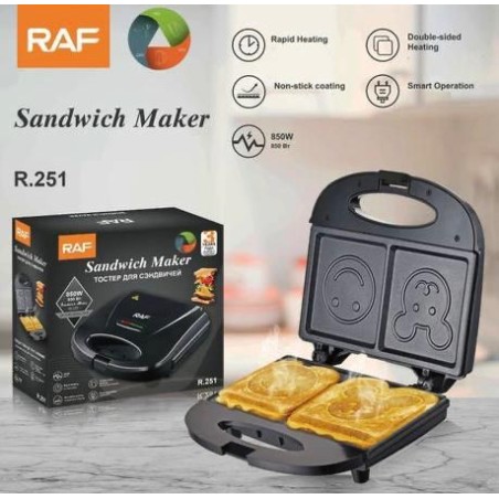 RAF SMILEY-FACE SANDWICH MAKER