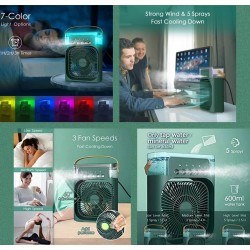 Desktop Cooling Misting Fan