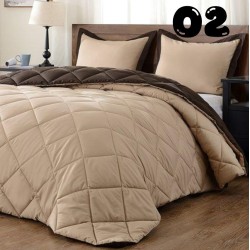 Queen size reversible comforter sets