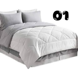 Queen size reversible comforter sets