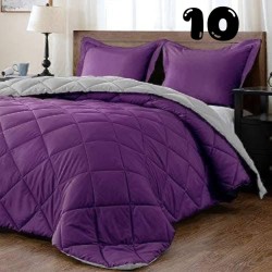 Queen size reversible comforter sets