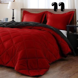 Queen size reversible comforter sets