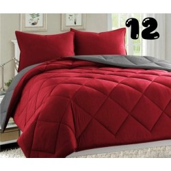 Queen size reversible comforter sets