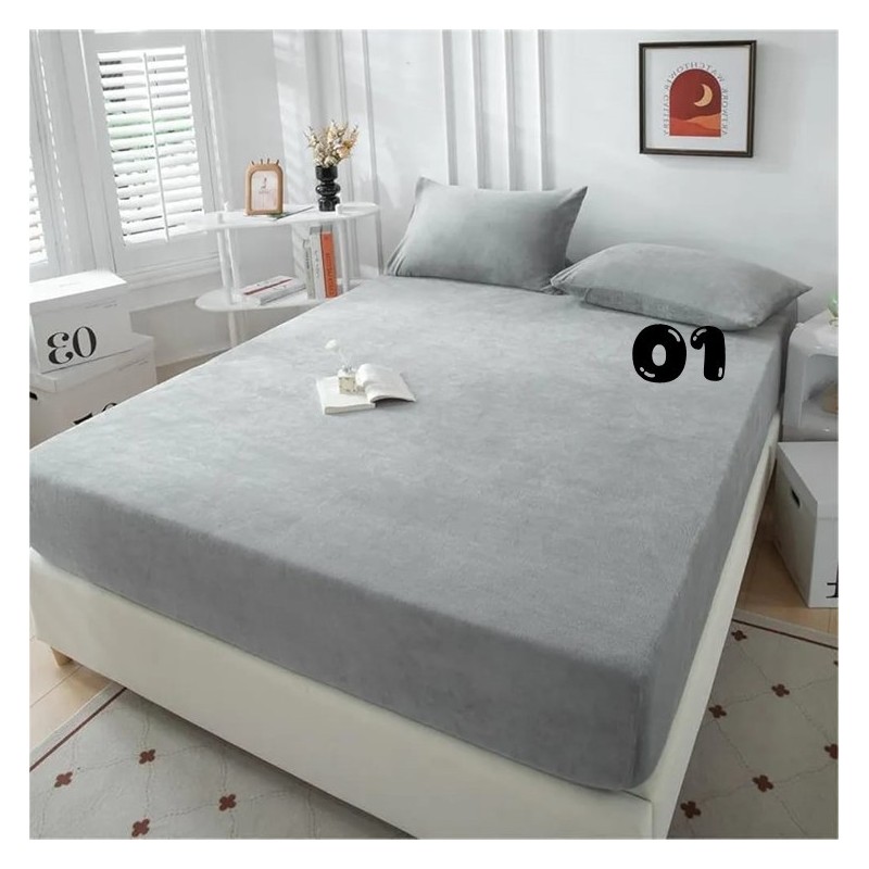 3pcs Velvet Sheet Set