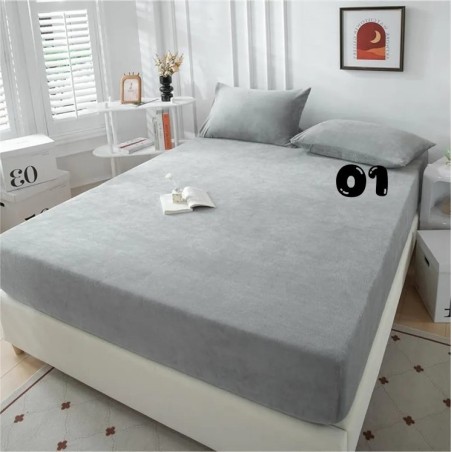 3pcs Velvet Sheet Set