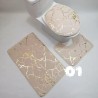 Marble 3 Piece Bathroom Set