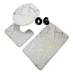 Marble 3 Piece Bathroom Set