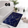 Fluffy or marble effect mats, small rugs