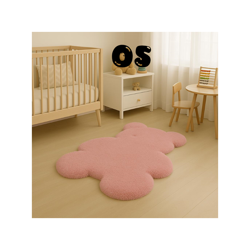 Plush & Fluffy Teddy Shaped Mats/Rugs
