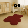Plush & Fluffy Teddy Shaped Mats/Rugs