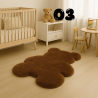 Plush & Fluffy Teddy Shaped Mats/Rugs
