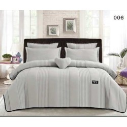 6 Piece King Size Laohoo Quilted Bedspread Set