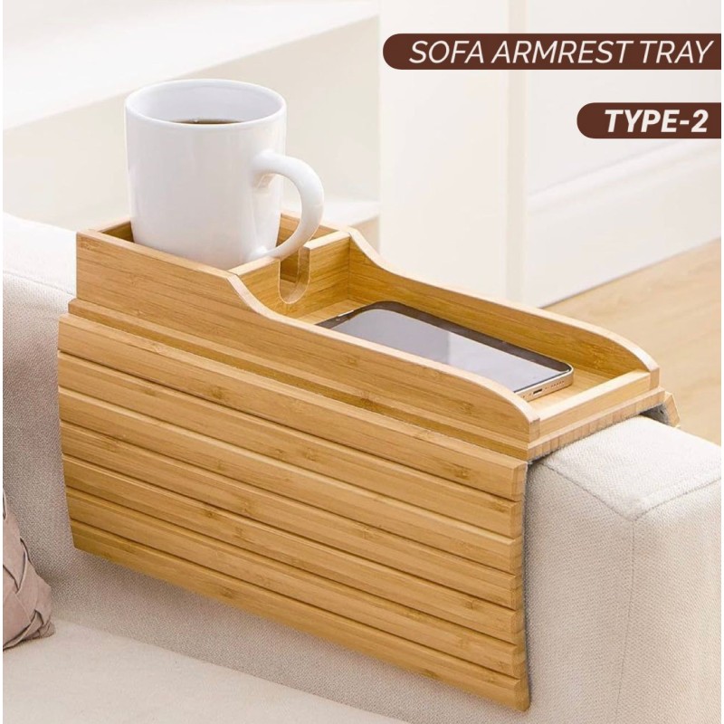 Couch Armrest Tray TYPE-2
