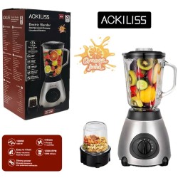 ACKILISS GLASS BLENDER WITH COFFEE GRINDER