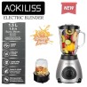 ACKILISS GLASS BLENDER WITH COFFEE GRINDER