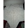 Crocheted Blanket - Oatmeal 5 Point