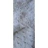 Crocheted WHITE Shell Design Blanket