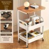 2-IN-1 TROLLEY TABLE