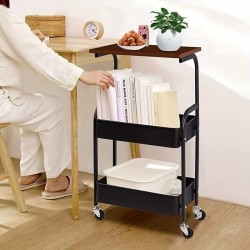 2-IN-1 TROLLEY TABLE