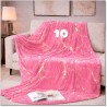 Marble Vein Plush Throw Blanket