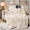 Marble Vein Plush Throw Blanket