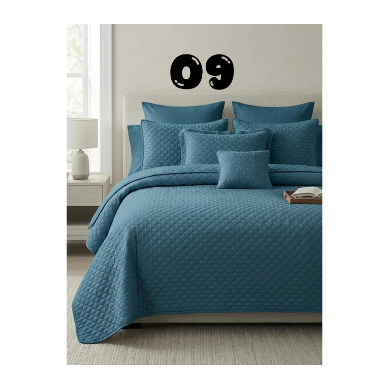 King Size, Embossed Oxford Bedspread