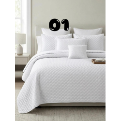 King Size, Embossed Oxford Bedspread
