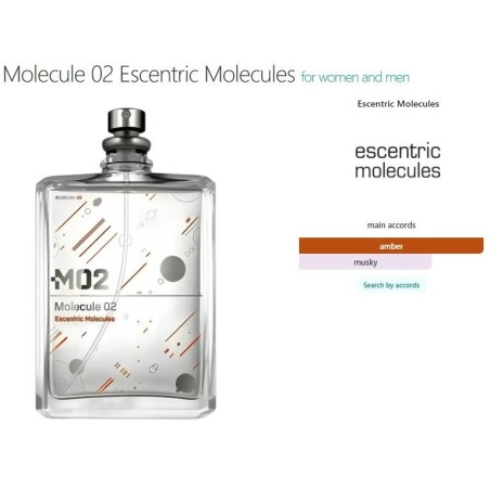 Molecule 02 Escentric Molecules for women and men
