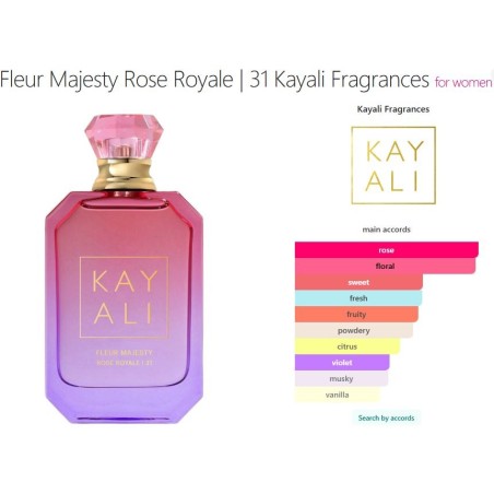 Kayali Fleur Majesty Rose Royale I 31 EDP 100ml HER