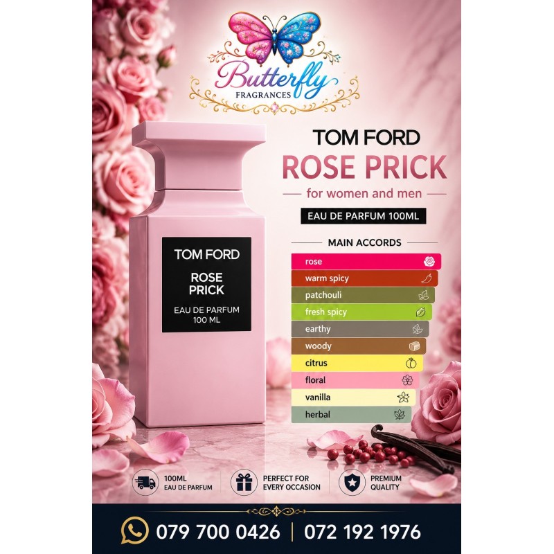 Tom Ford Rose Prick EDP 100ml (Unisex)