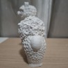 Floral Embossed Llama (3D) Plaster Paintable Figurine