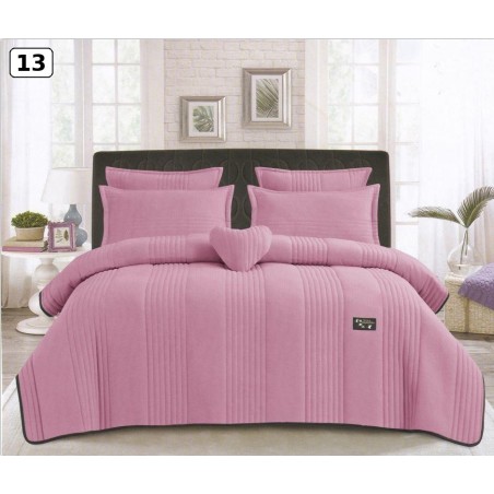 6 Piece King Size Laohoo Quilted Bedspread Set