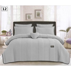 6 Piece King Size Laohoo Quilted Bedspread Set