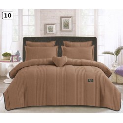 6 Piece King Size Laohoo Quilted Bedspread Set