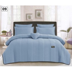 6 Piece King Size Laohoo Quilted Bedspread Set